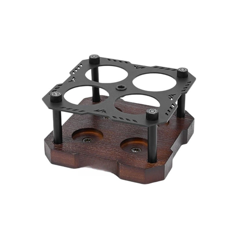 ShineTrip Mountain Fun Light Array Loushi/War Zone Light Stand 19 Lights 38 Light Stand Beech Wood Aluminium Alloy Stainless Steel Stand A545-H01 - Image 1
