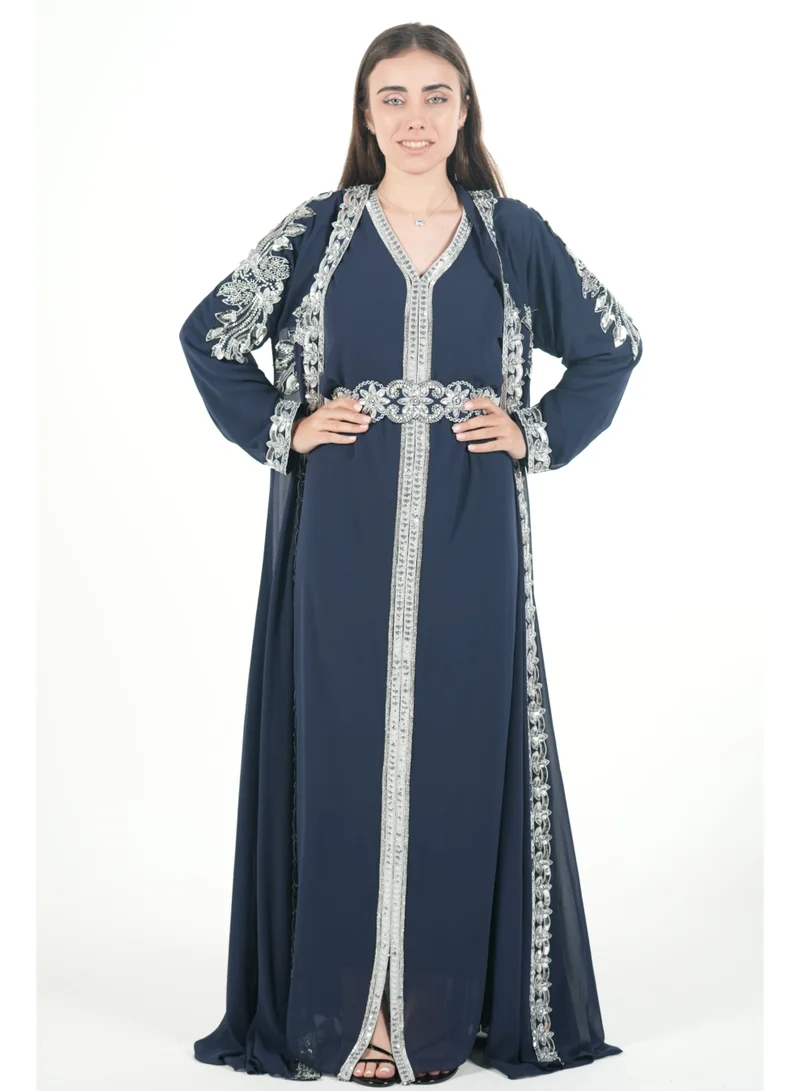 AL BENT AL SHARQIEH embroidered kaftan dress jalabia
