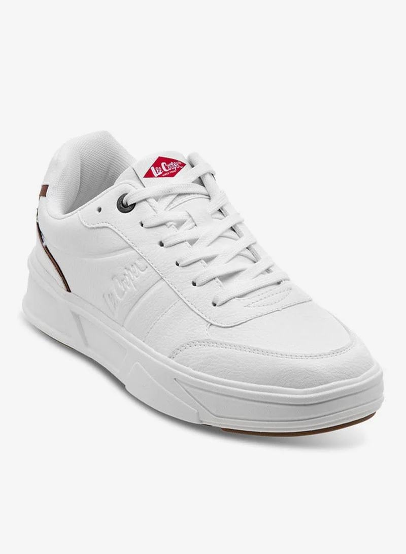 Lee Cooper Men's Logo Detail Lace-Up Ankle Sneakers