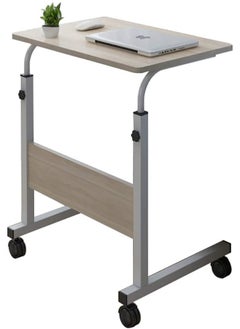 R.VIHAN Foldable Height Adjustable Rolling Laptop Table Computer Stand  - Image 1
