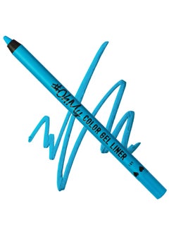 LAMEL Lamel OhMy Color Gel Eyeliner Pencil  Long Lasting Waterproof Eyeliner  Vibrant Colored Eyeliner HighlyPigmented  Blue eyeliner 