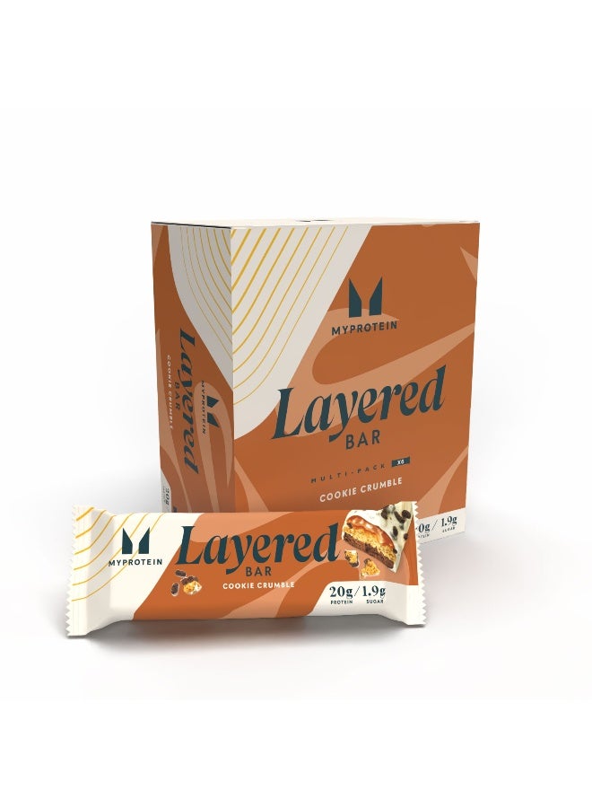 Myprotein Layered Bar Cookie Crumble  - Image 2