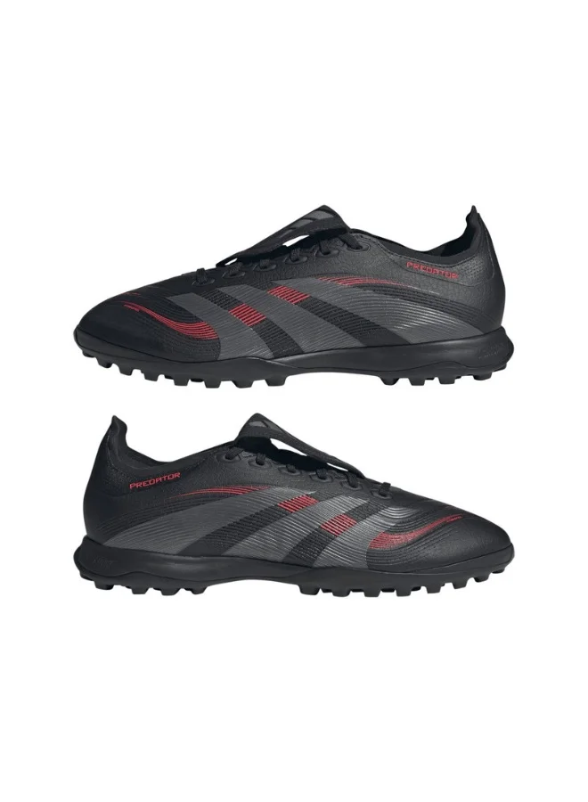 adidas حذاء كرة قدم يونيسكس predator league بلسان قابل للطي للعشب
