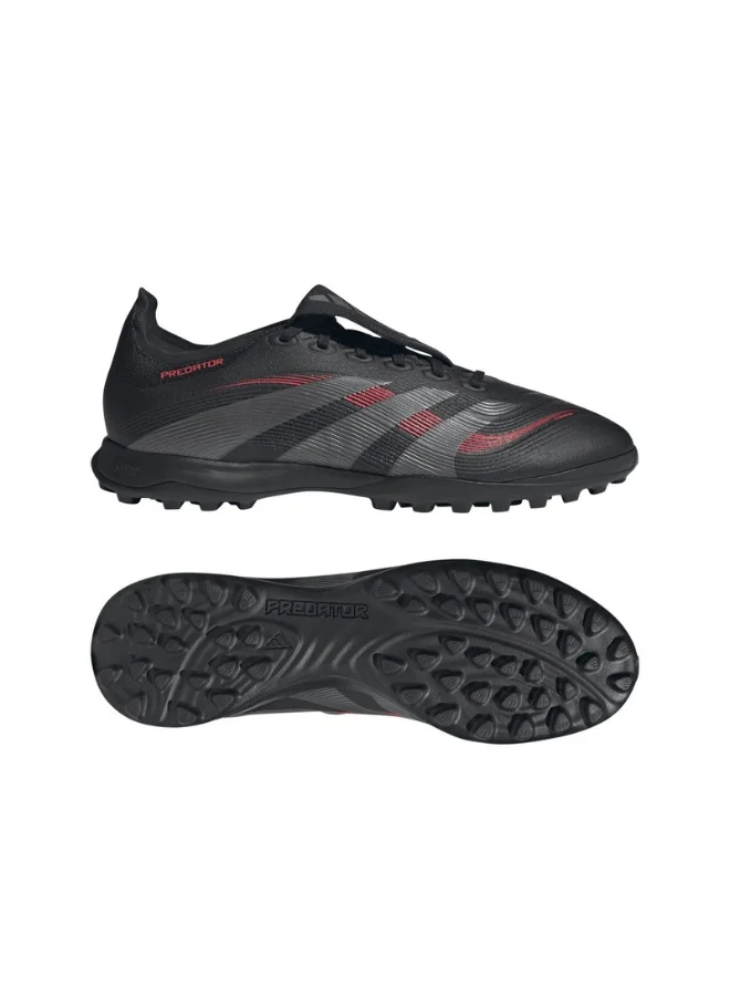 adidas حذاء كرة قدم يونيسكس predator league بلسان قابل للطي للعشب