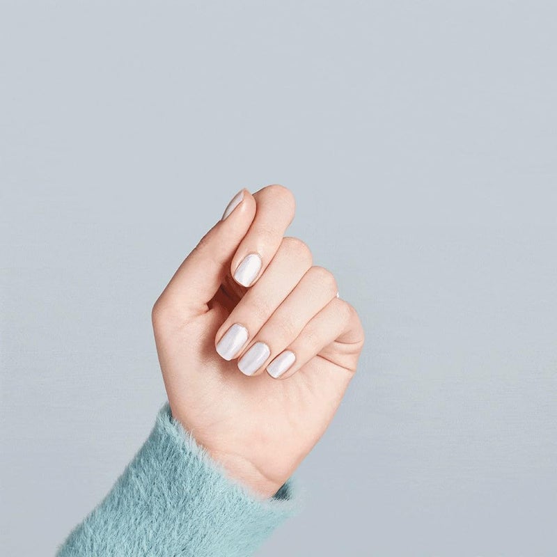 OPI Nail Lacquer Kyoto Pearl | Opaque Soft White Pearl Chip Resistant Nail Polish | Fast Drying, Streak Free - Image 4