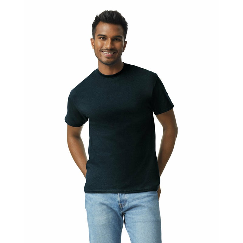 Gildan Adult Ultra Cotton T-Shirt, Style G2000, Multipack, Black (3-Pack), Medium - Image 2