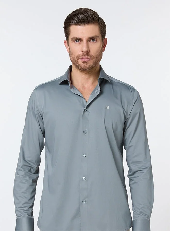 تكلف The Misty Bamboo Grey Shirt with Gentle Comfort