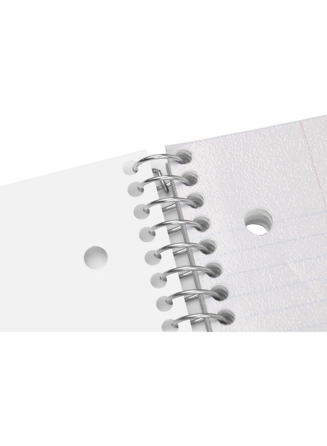 Office Depot ® Brand Stellar Poly Notebook, 8-1/2" X 11", 5 Subject, College Ruled, 200 Sheets, Baby Blue  - Image 5