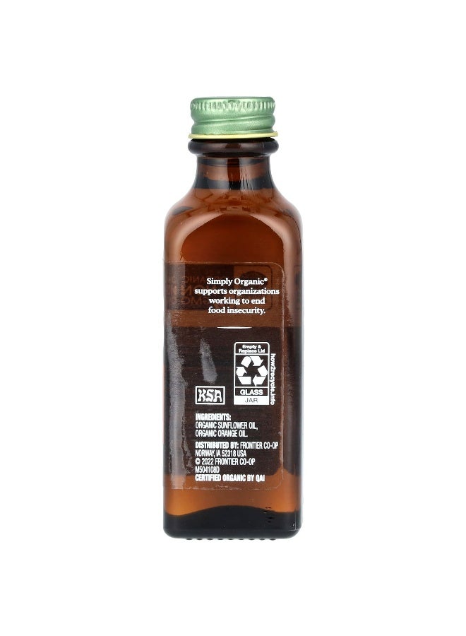 Simply Organic, Orange Flavor, 2 fl oz (59 ml) - Image 2