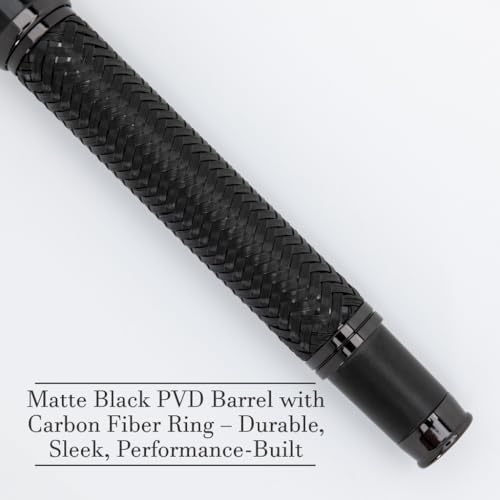 Monteverde Innova Formula M Fountain Pen, Black - Medium Nib, Premium PVD Coated Pen, Refillable, JoWo Stainless Steel Nib, Luxury Gift Box - Image 2