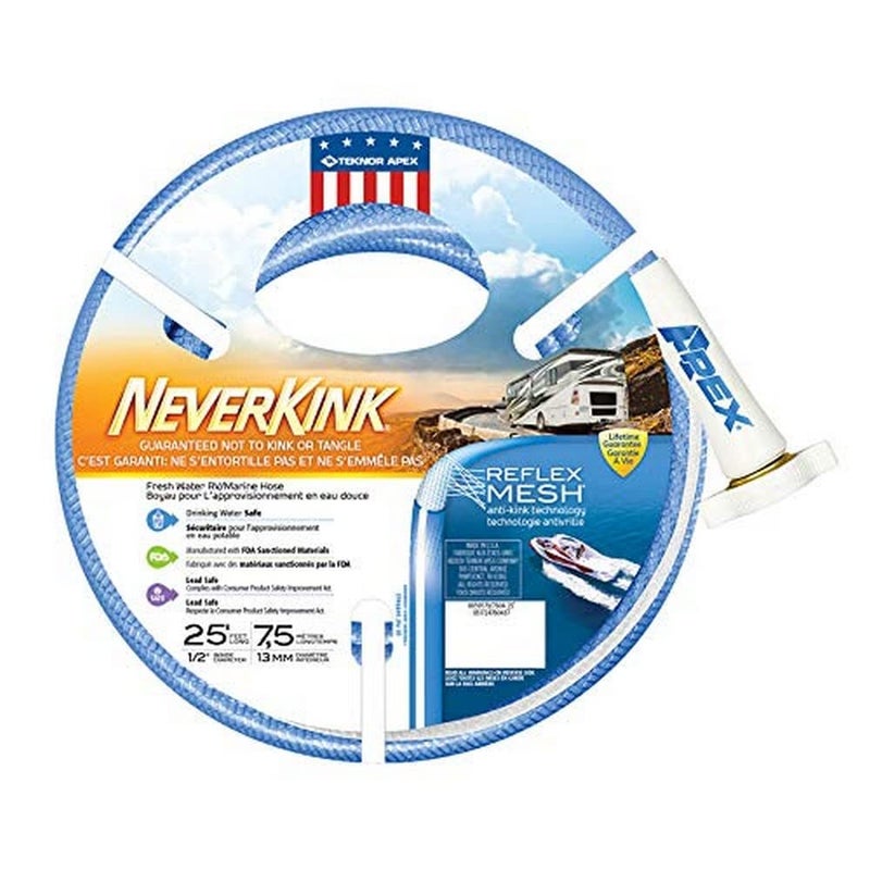 Teknor Apex خرطوم مياه TEKNOR APEX 7604-25 NeverKink للسيارات البحرية - 1/2" x 25' - Image 5