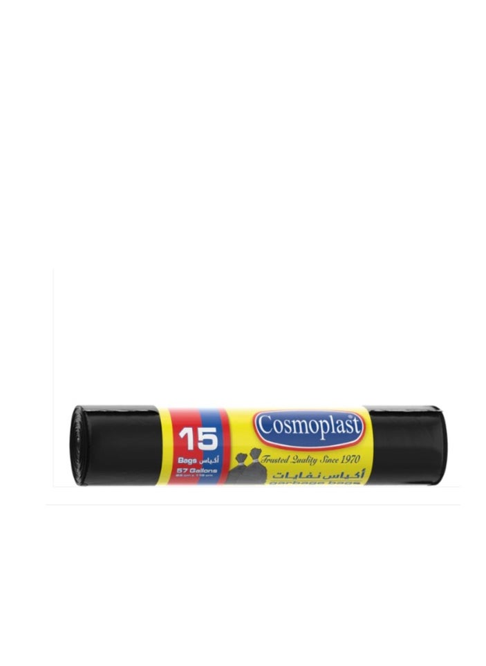 Cosmoplast cosmoplast Garbage Bags 67 Gallons 105 x 125 cm 