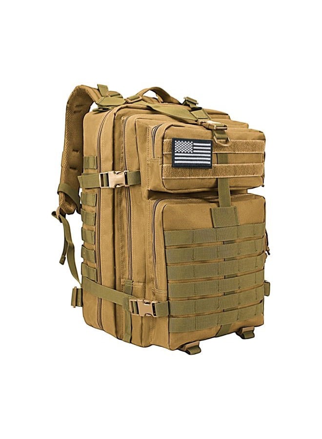 WOLT Military Tactical Backpack for Men, Large Army 3 Day Assault Pack with MOLLE Bag for Hiking Survival Gear, Range Bag - Image 1