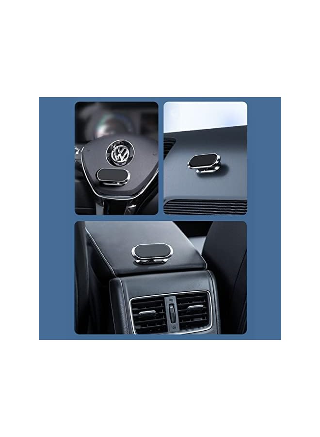 Green Tiger Magnetic Phone Mount for Car Strong Magnet Car Phone Holder Car Mount 360° Adjustable Universal Dashboard Holder Fits iPhone Samsung All Smartphones with Adhesive-Black - Image 5