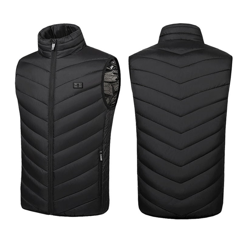 Plus Size Intelligent Heating Electric Vest Usb Constant Temperature Lovers Warm Men'S And Women'S Winter Vest Heating Suit - Image 4