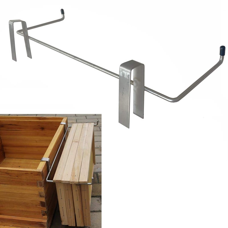Jashem Bee Hive Frame Holder Stainless Steel Frame Grip Shovel Bee Frame (1 Sets) - Image 1