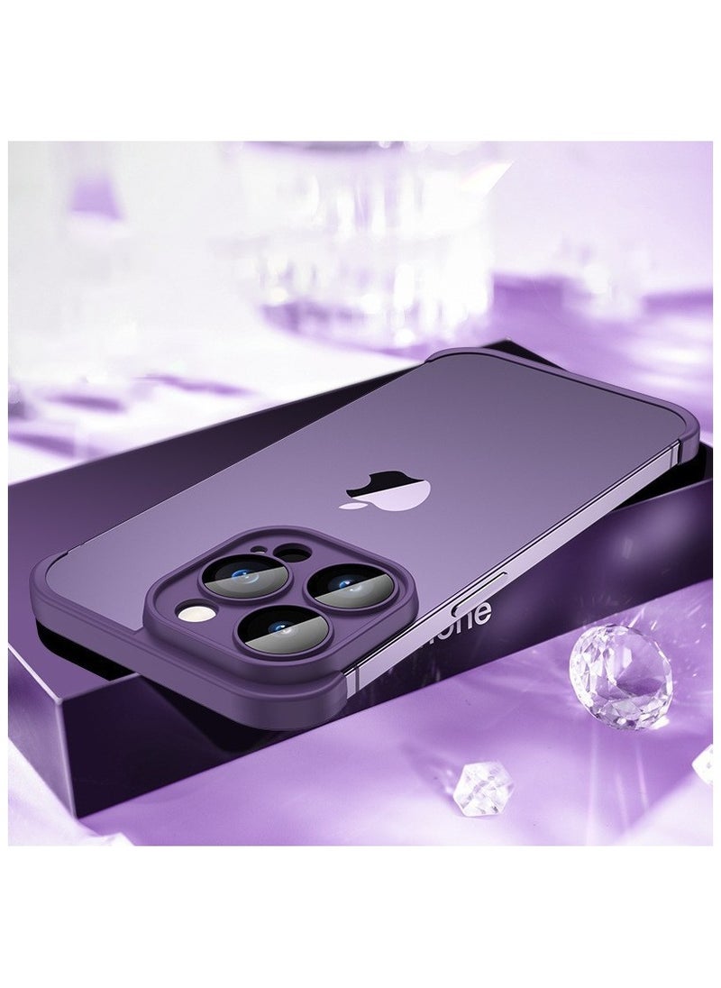 Captaintech iPhone 15 Pro Case with Camera Lens Protector – Silicone Cover | Soft Flexible & Protective Phone Case  - Image 2