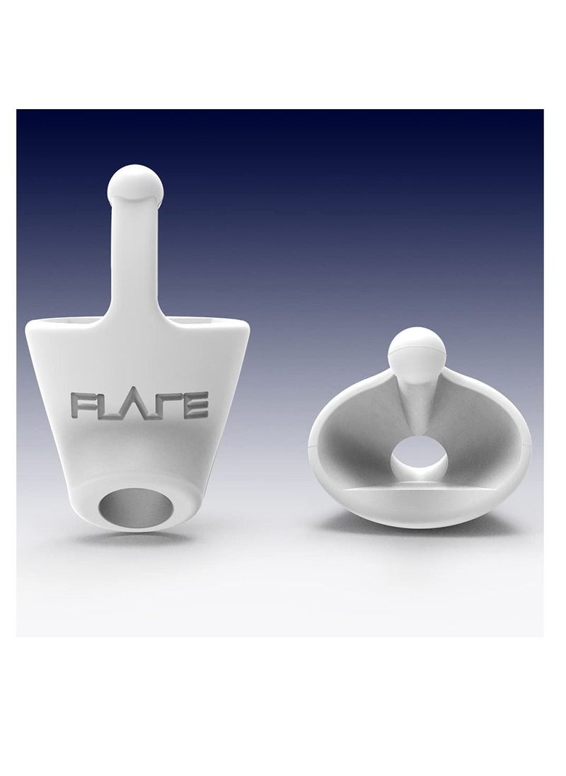 Audio Calmer Night - A Small In-Ear Device To Calm Sound Sensitivities, Reduce Stress And Take The Edge Off Unpleasant Noises During The Night (White)