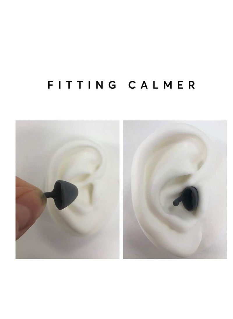 Audio Calmer Night - A Small In-Ear Device To Calm Sound Sensitivities, Reduce Stress And Take The Edge Off Unpleasant Noises During The Night (White)