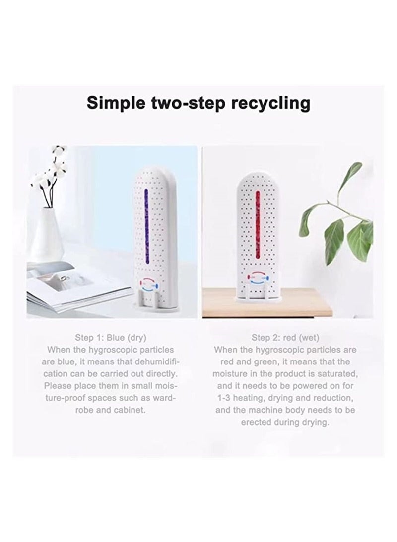 Y&D Mini Dehumidifier Electric Moisture Cycle Wardrobe Dryer Portable Quiet Air for Home Closet Shoe Bedroom Bathroom  - Image 2