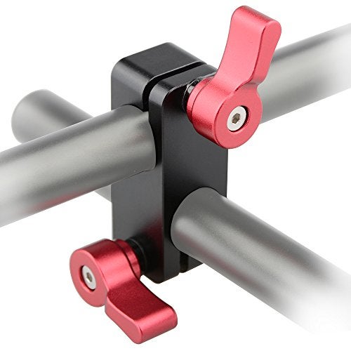 CAMVATE Right Angle Rod Clamp 15mm Rod 90 Degree Rotate for Video Camera DSLR Rig - 1101 - Image 3