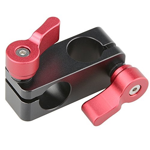 CAMVATE Right Angle Rod Clamp 15mm Rod 90 Degree Rotate for Video Camera DSLR Rig - 1101 - Image 1