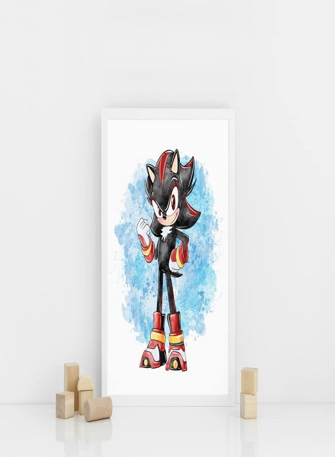 Nistio® Hedgehog Kids Wall Art Prints, Hedgehog Kids Room Decor, Nursery Wall Decor, Set of 6 Unframed, 8x10 Inches - Image 5