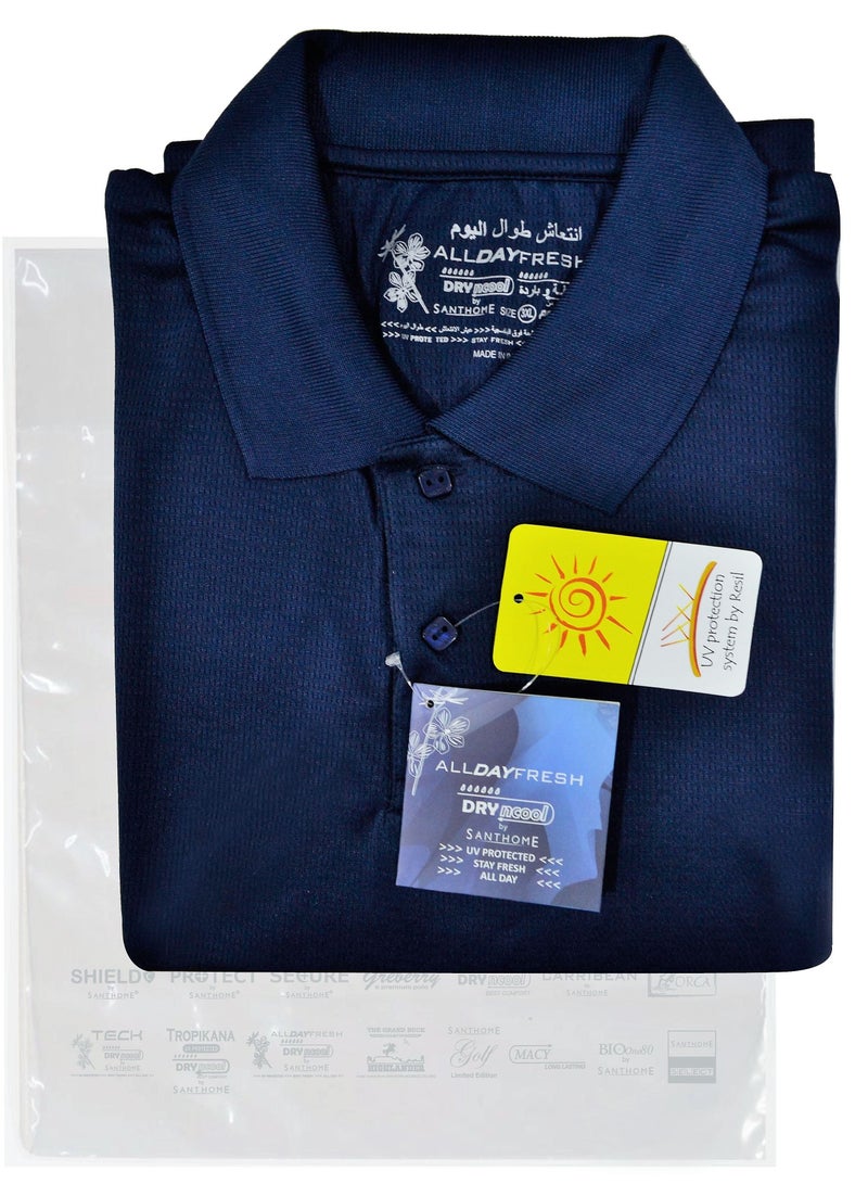 SANTHOME Sports Polo Shirt - Image 5