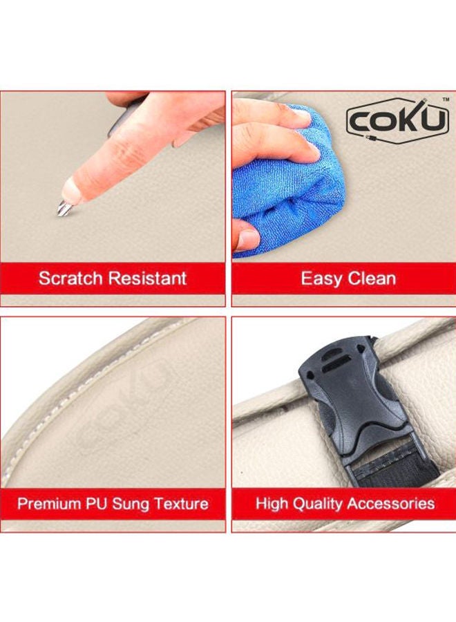 NIBEMINENT Rear Car Seat Hanging Storage With Foldable Table Tray - Image 4