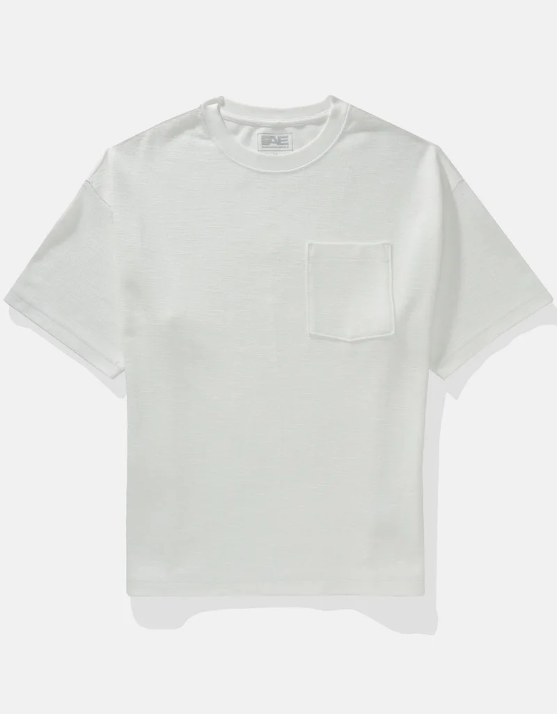 American Eagle  AE 24/7 Oversized T-Shirt for Men | Best Price UAE