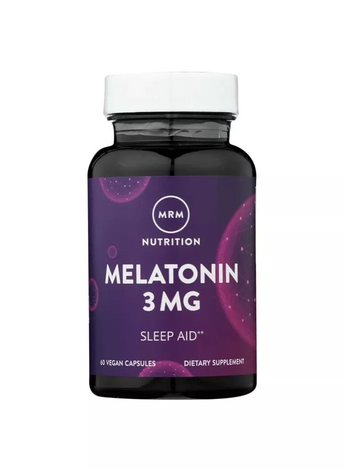 Melatonin 3 mg 60 capsules - pzsku/Z1C63515847FC9687E24FZ/45/_/1732366343/184b943d-b0d4-404b-9342-244649465be3