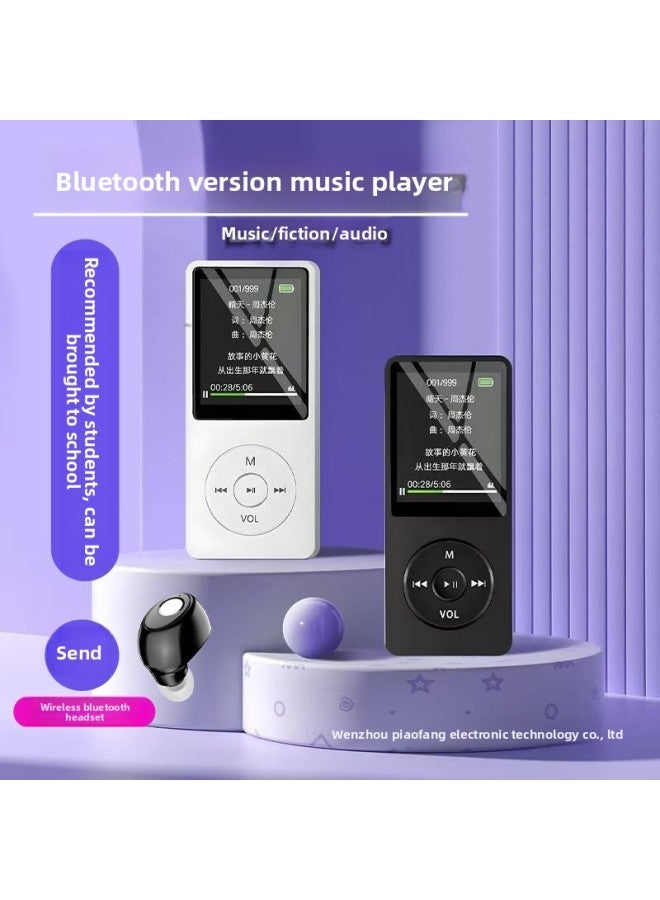 MP3 Player - Bluetooth MP3 Player for Students - Pink with bluetooth, Other/other-256g memory card + wired hea - Portable Music Player, English Learning Dictionary, Walkman, Wireless Study, Mp4 Support, Exam Listening - Image 2