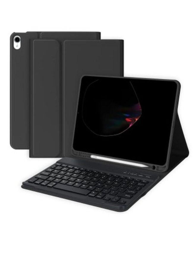ACLIX iPad Air 5th Generation Keyboard Case 10.2 Slim Smart Keyboard Case 10.2 Detachable Wireless Keyboard Pencil Holder - Image 1