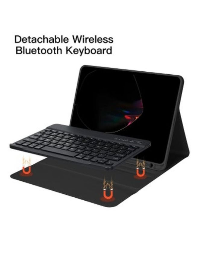 ACLIX iPad Air 5th Generation Keyboard Case 10.2 Slim Smart Keyboard Case 10.2 Detachable Wireless Keyboard Pencil Holder - Image 2