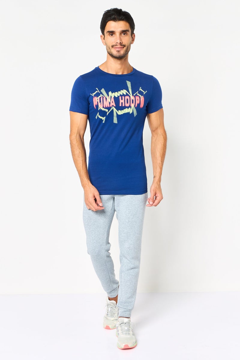 PUMA Men Slim Fit Short Sleeve Outdoor T-Shirt, Blue - Image 4