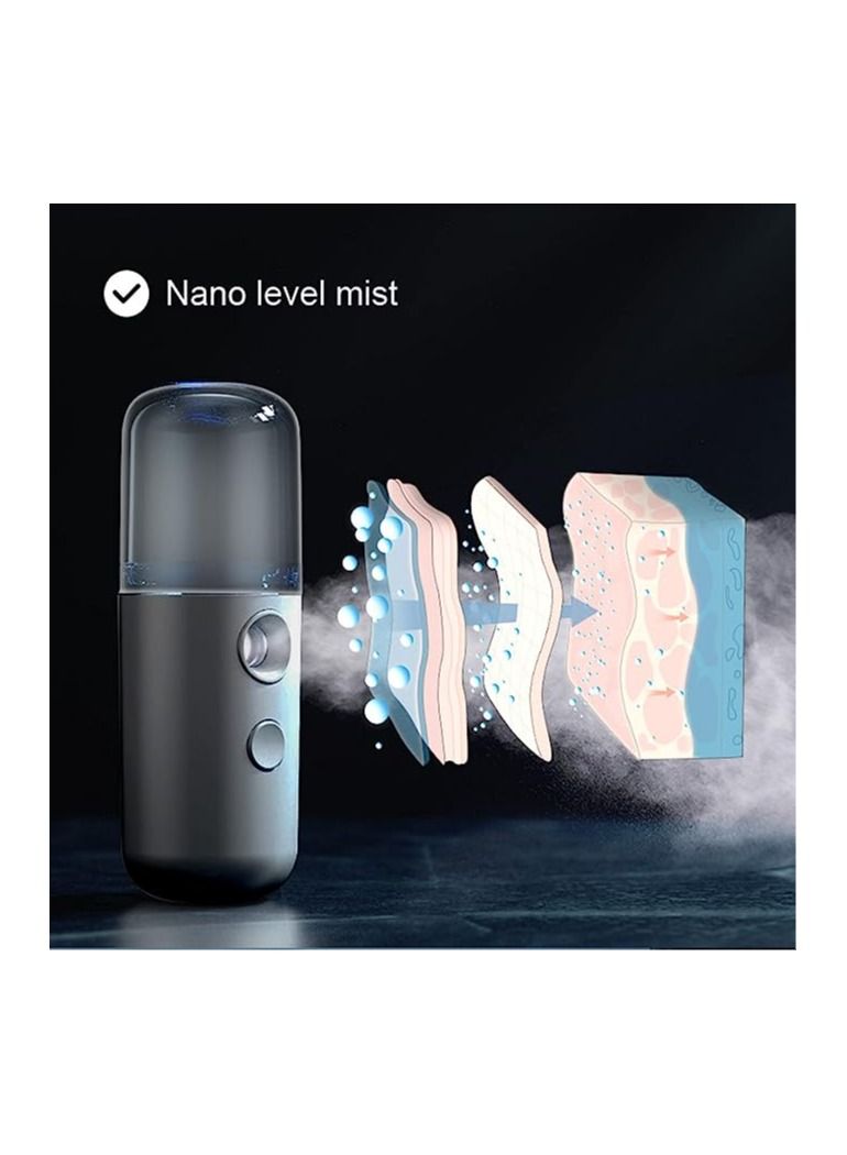 ORiTi بخاخ نانو صغير محمول، بخاخ مرطب سهل الاستخدام لتمديد الرموش والعناية بالبشرة والمكياج - Image 2