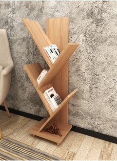 Small Book Shelve for Living Room almond .94x30.8x7