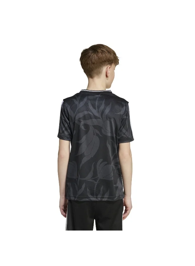 adidas Adidas J Hot Aop Tee Grey T-Shirt (Short Sleeve) T-Shirts For Kids