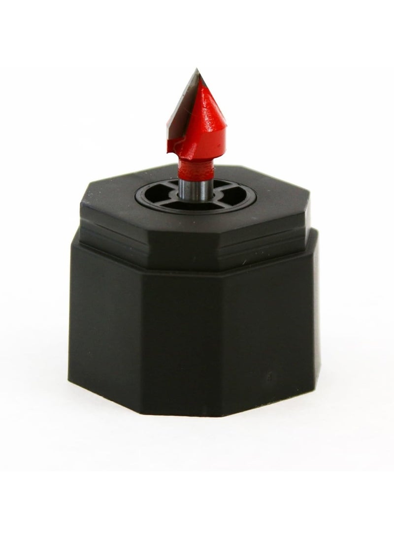 freud Freud 20-152: 1/2" (Dia.) 60° V Grooving Bit  - Image 3