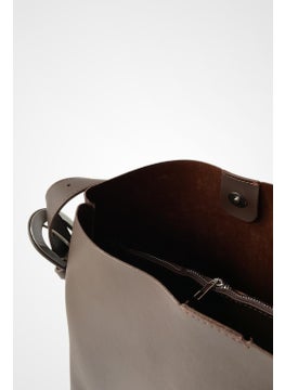 Tekno Trust Plain Nomu Buckle Detailed Bag  - Image 3