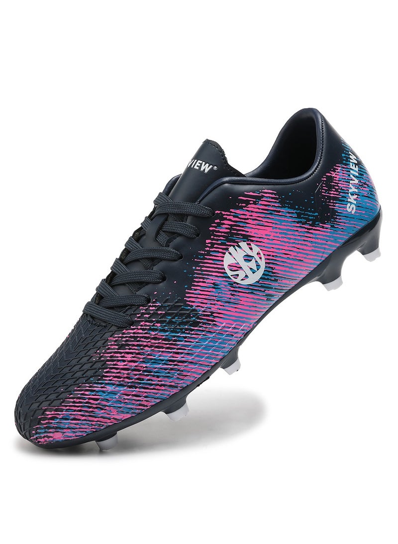 Sky View Boys And Girls Soccer Cleats Turf Soccer Shoes For Kids Indoor Outdoor Children Unisex Football Boots AG FG Wide Training Sneaker - Image 1
