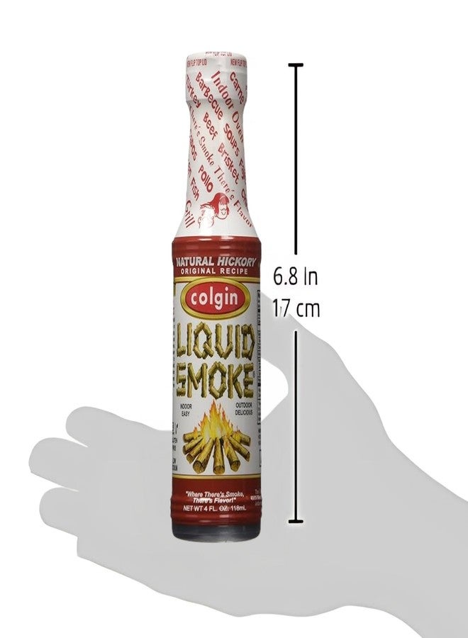 colgin دخان سائل هكوري أصلي من كولجين (4 أونصات) للطهاة المنزليين وعشاق الشواء | دخان سائل للطهي | نكهة مدخنة غنية وحلوة للحوم والصلصات والتتبيلات | مثالي للشواء والطهي (12 عبوة) - Image 4