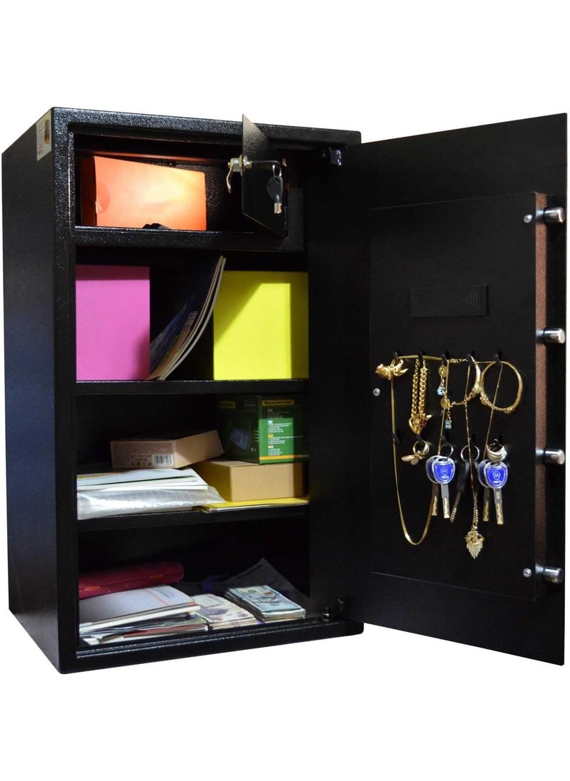 GN 75BLS Jumbo Safe with Alarm and Dual Authentication by Safety Tech