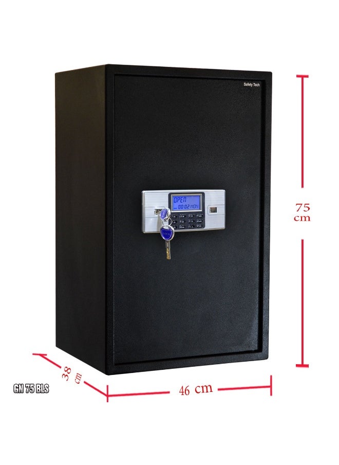 GN 75BLS Jumbo Safe with Alarm and Dual Authentication by Safety Tech