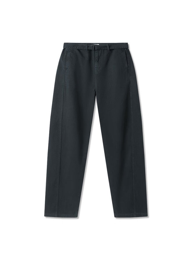 Markless High Cotton Jeans For Men, New Vintage Wash Straight-leg Pants 5001 Denim Blue M - Image 4