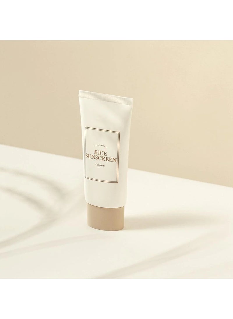 I'M FROM I'm From Korean Rice Sunscreen - 50ml  - Image 2