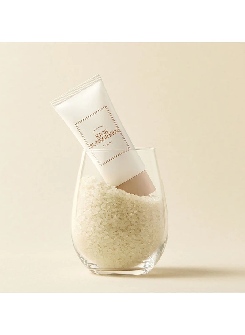 I'M FROM I'm From Korean Rice Sunscreen - 50ml  - Image 3