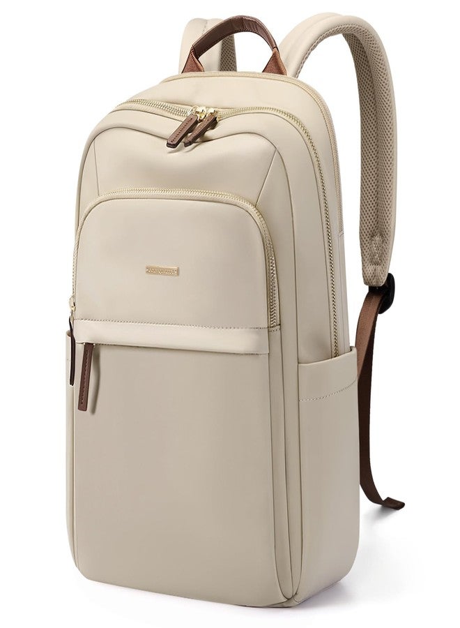 GOLF QUALITY Women's Backpack for School, Laptop Backpack, Small 16 Inches, Large School Bag, Work Bag, Teacher Bag, Notebook, City Backpack with Laptop Compartment for Business, University, Work, - Image 1