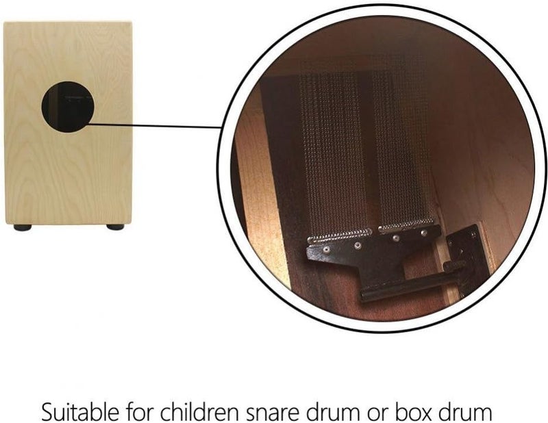 Dilwe Half Design Snare Drum Wire, Steel Half Design Drum Wire for Children Snare Drum Cajon Box Drum (40 Strand) - Image 3