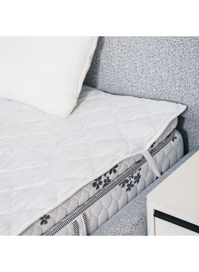 DANUBE HOME Serenity Cooling Pad Super King 200x200 Cm White  - Image 1